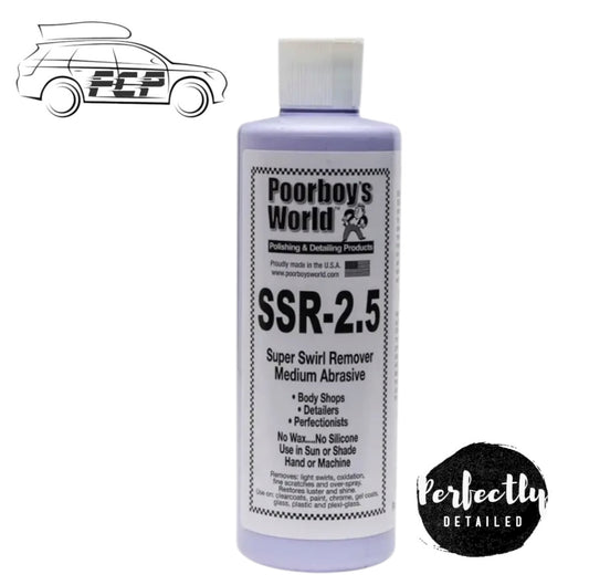 Poorboy's World SSR2.5 Super Swirl Remover 473ml