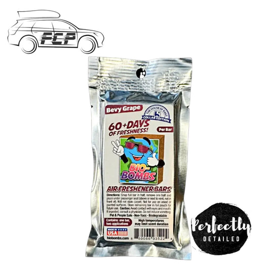BIO-BOMBS BIO-FRESH BAR - BEVY GRAPE AIR FRESHENER BAR 60DAY