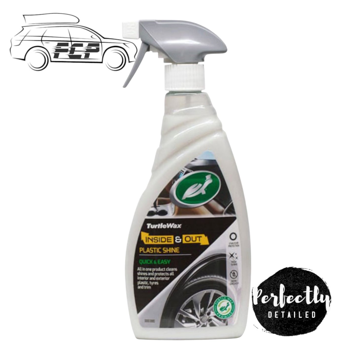 Turtle Wax Inside & Out Plastic Shine 500ml
