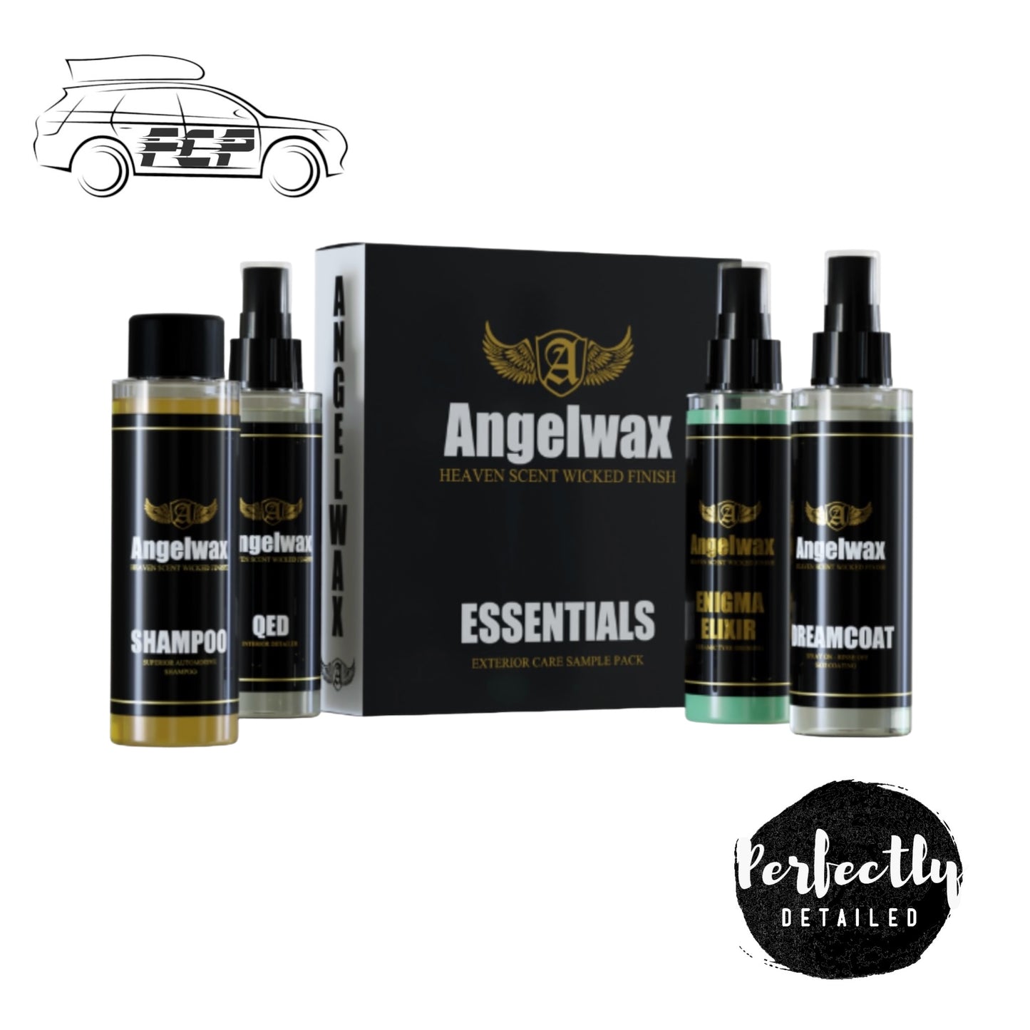 Angelwax Essentails Exterior Sample Kit