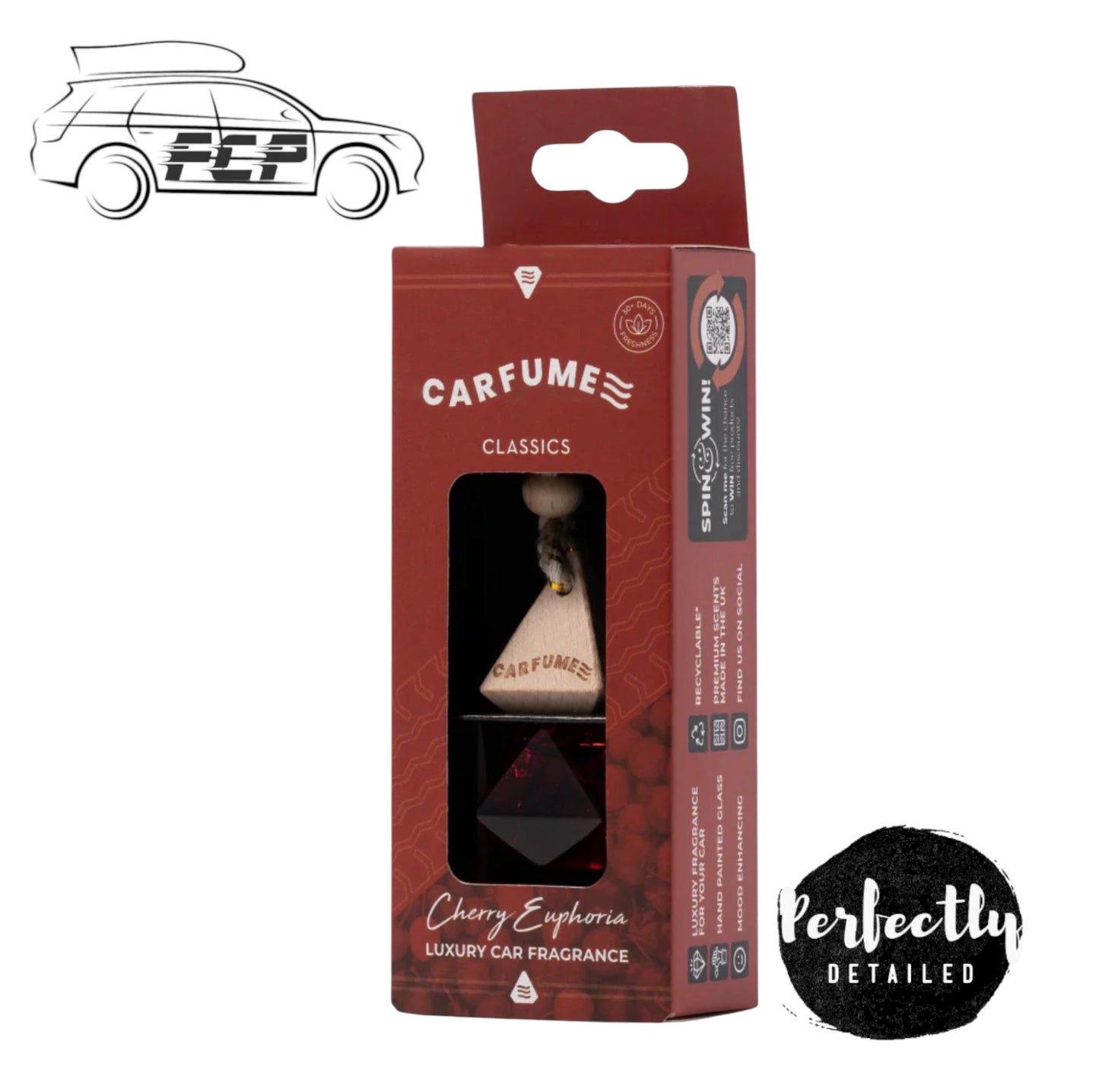 Carfume Car Air Freshener CHERRY EUPHORIA Diffuser