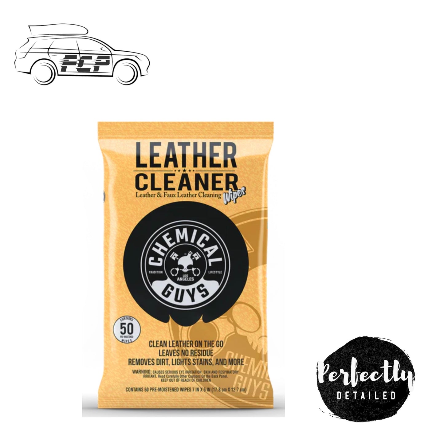 Chemical Guys Leather Cleaner Wipes