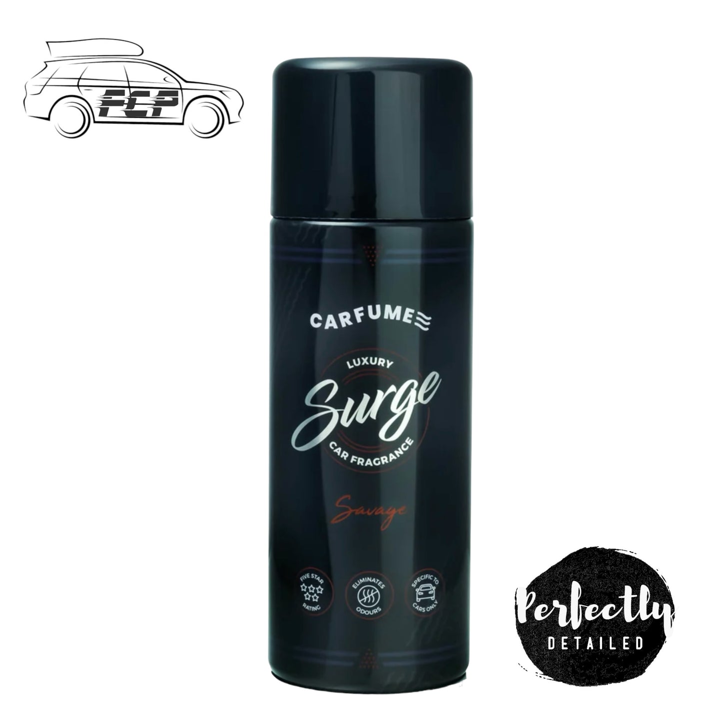 Carfume Air Freshener SAVAGE Surge Spray Can 400ml