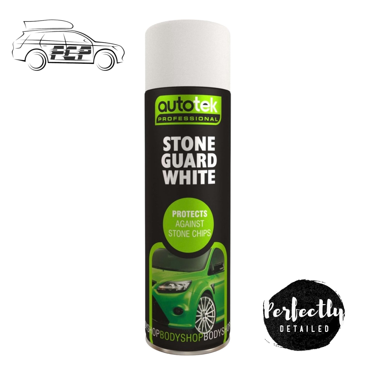 Autotek Stone Guard White