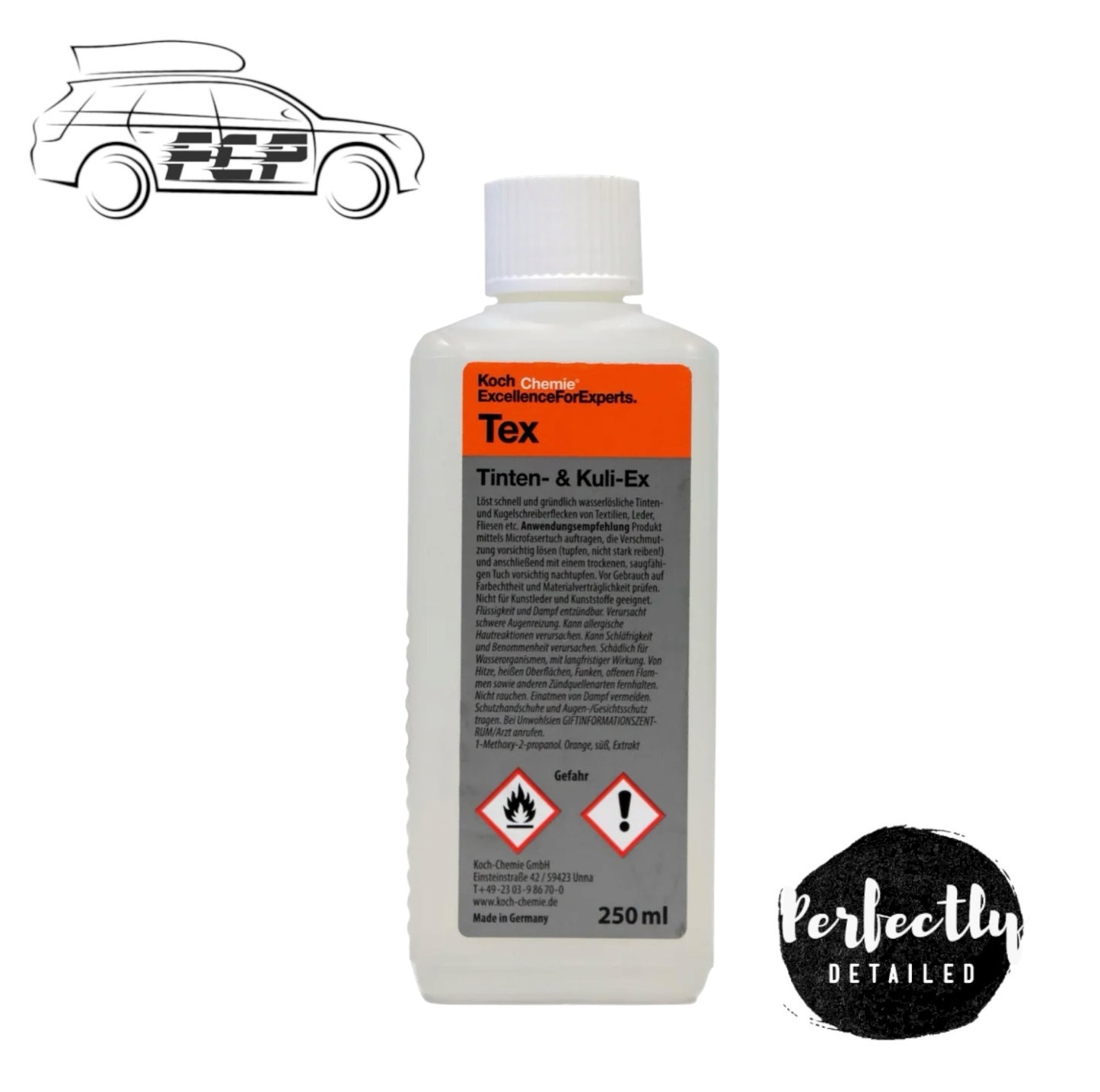 Koch Chemie TEX Tinten & Kuli-Ex Ink Remover 250ml