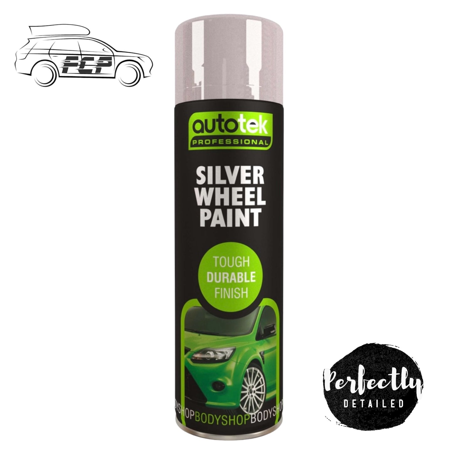 Autotek Silver Wheel Paint