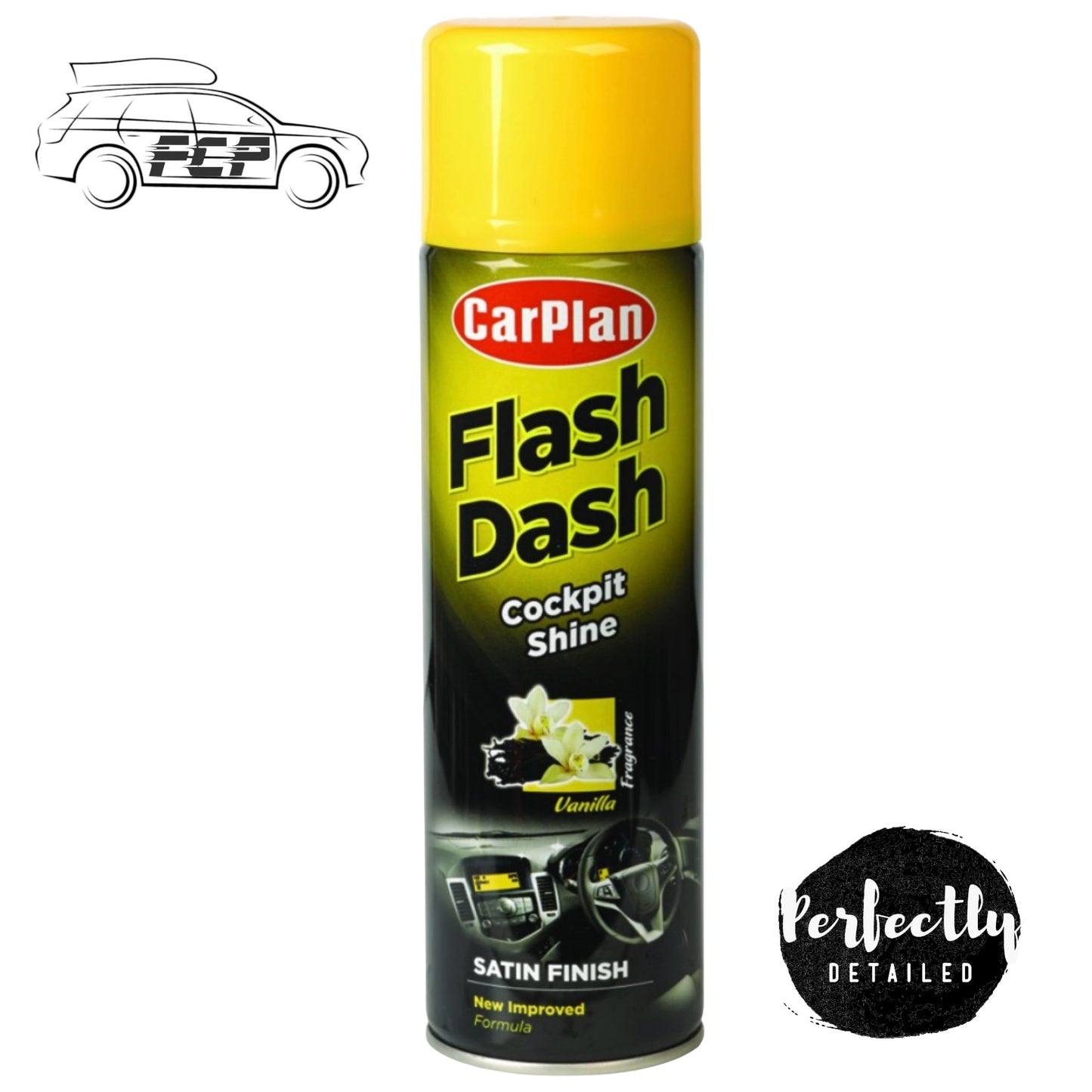 CarPlan Flash Dash Cockpit Shine VANILLA