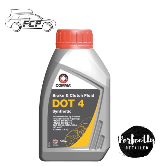 Comma DOT 4  Synthetic Brake & Clutch Fluid 500ml