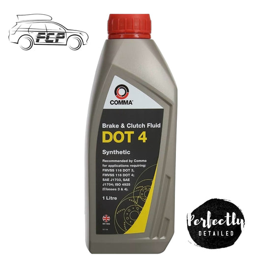 Comma DOT 4 Synthetic Brake & Clutch Fluid 1L