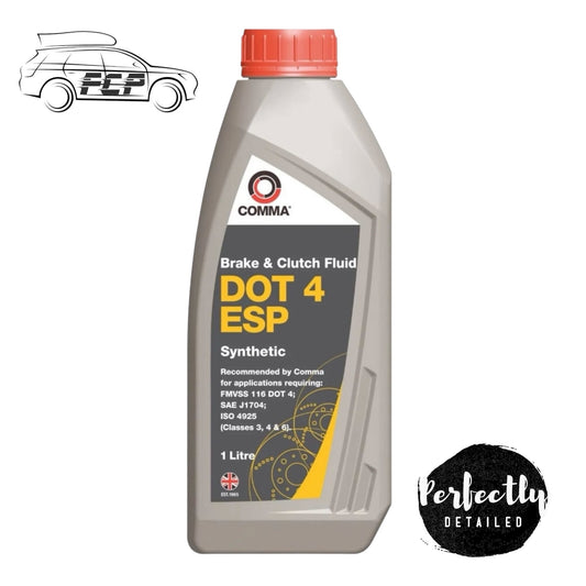 Comma DOT 4 ESP Synthetic Brake & Clutch Fluid 1L