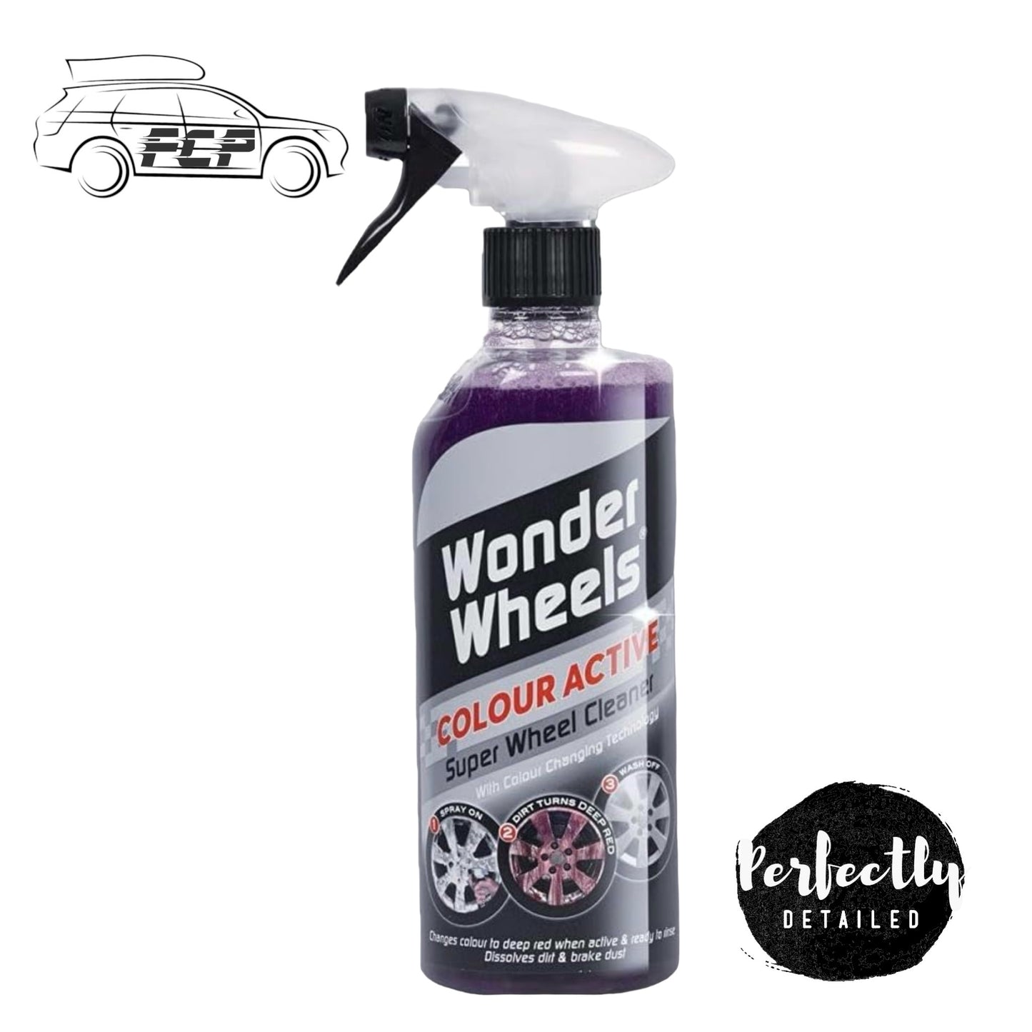 Wonder Wheels Colour Active Super Wheel Cleaner 600ml