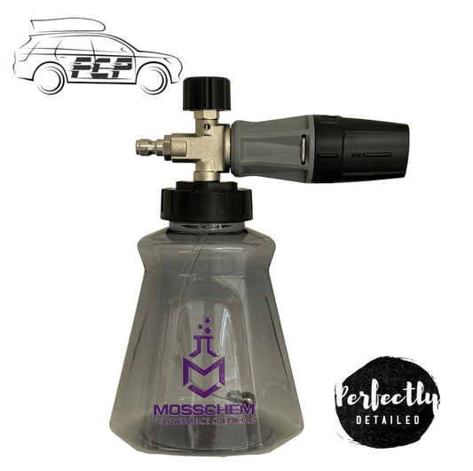 Mosschem Snow Foam Lance 1L Bottle 1/4" Quick Release Connection