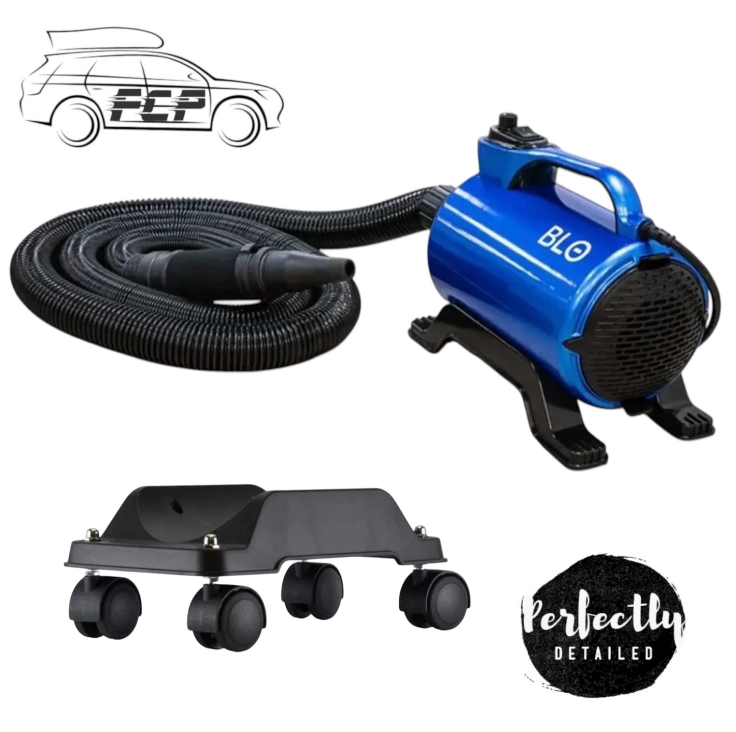 BLO Air Dryer Air-RS - UK Plug INCLUDES BLO RS Wheels
