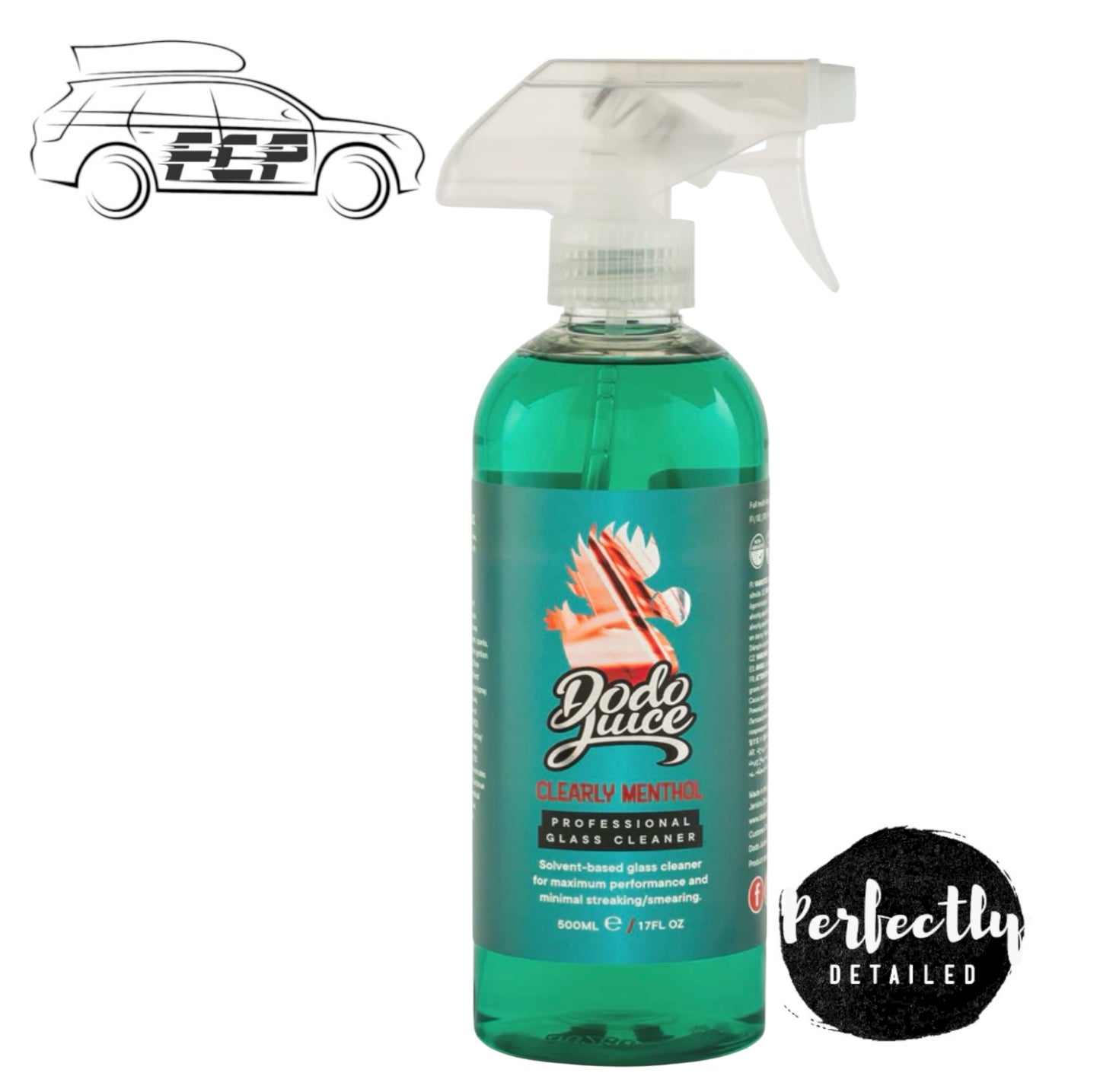 Dodo Juice Clearly Menthol Glass Cleaner 500ml