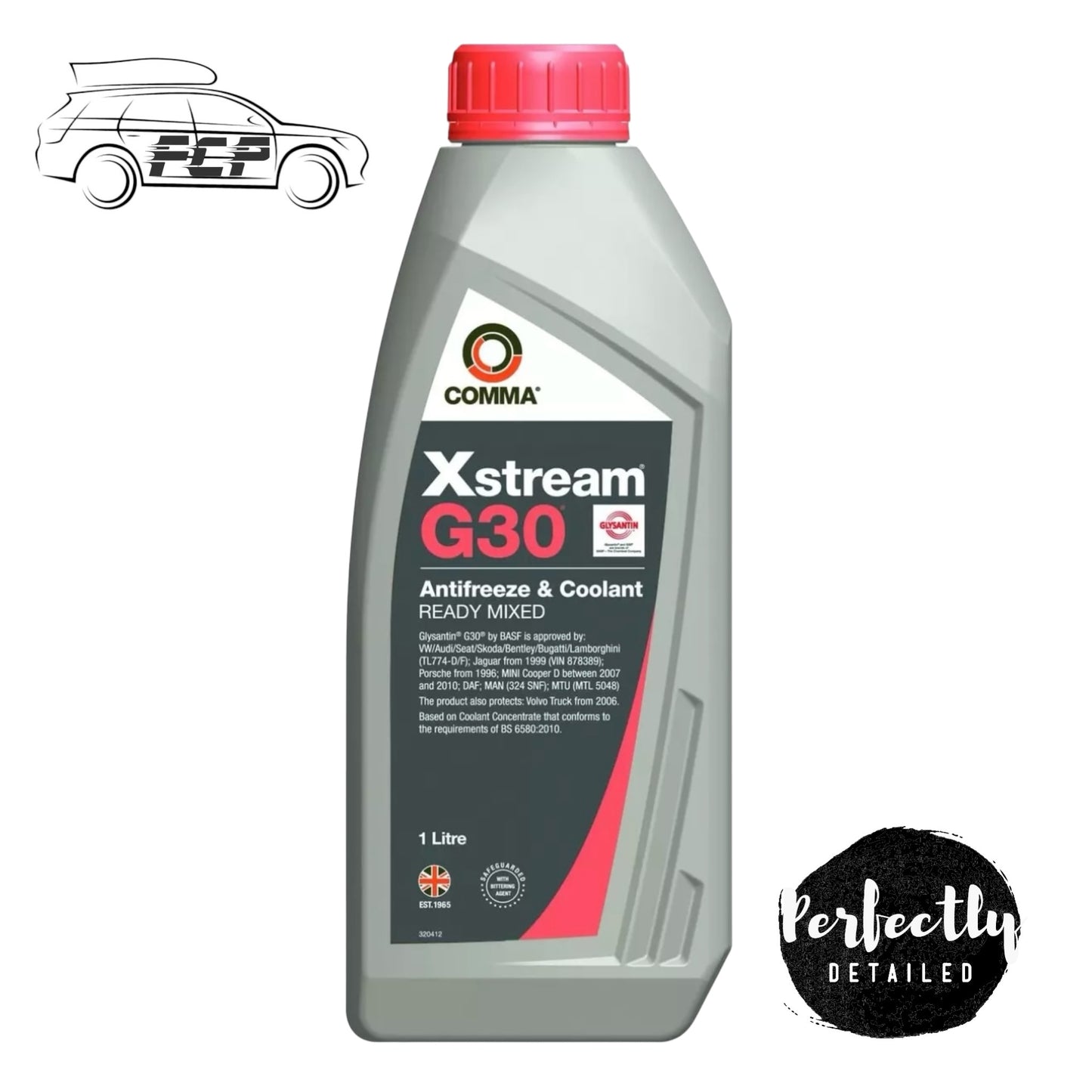 Comma Xstream G30 Antifreeze & Coolant Ready Mixed 1L