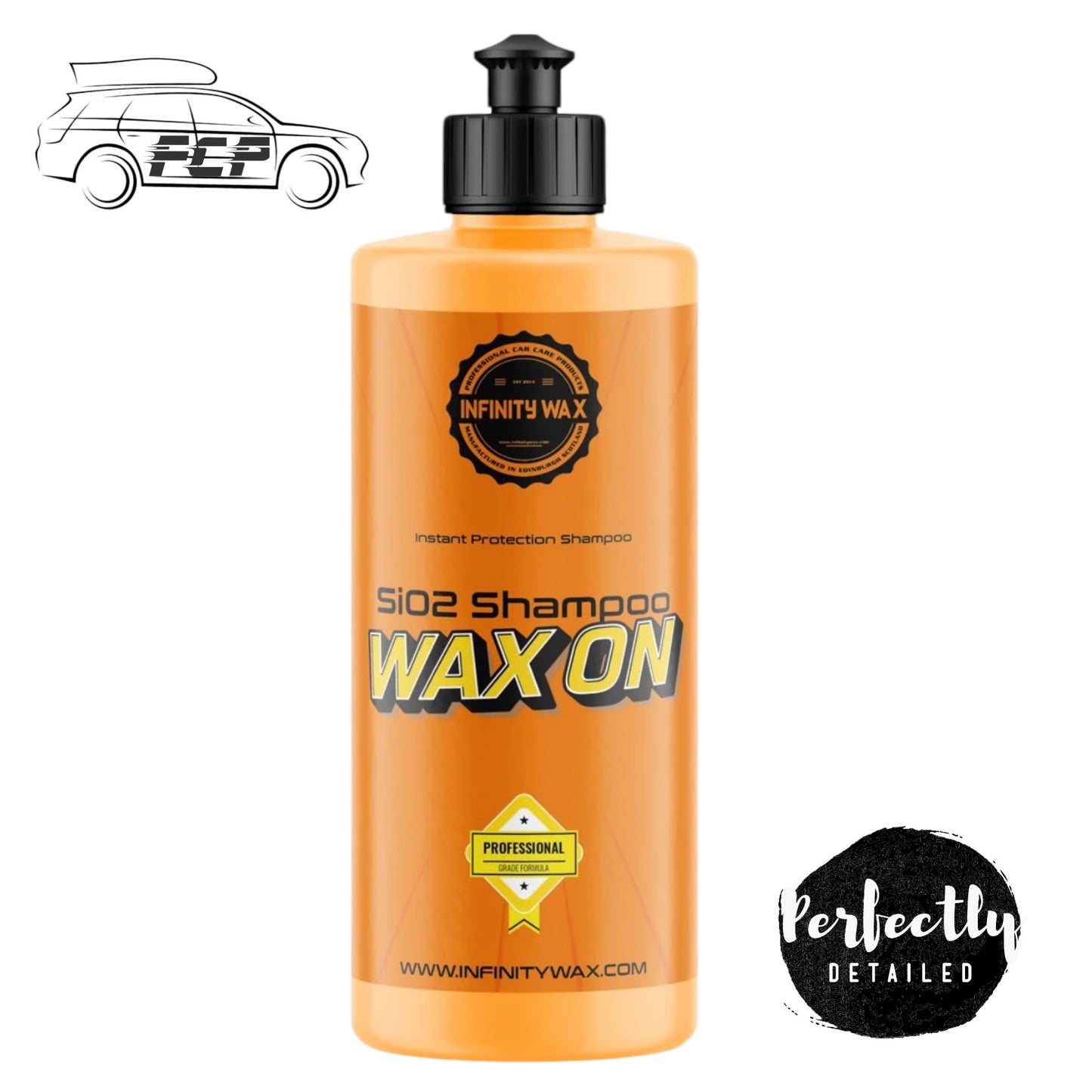 Infinity Wax Wax On Si02 Shampoo 500ml