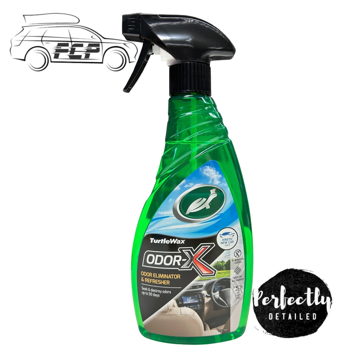 Turtle Wax Power Out Odor X Powerful Car Interior Stain Odour Remover 500ml