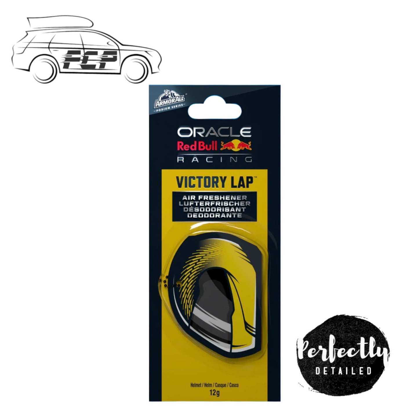 Armor All Podium Series Helmet Hanging Air Freshener VICTORY LAP