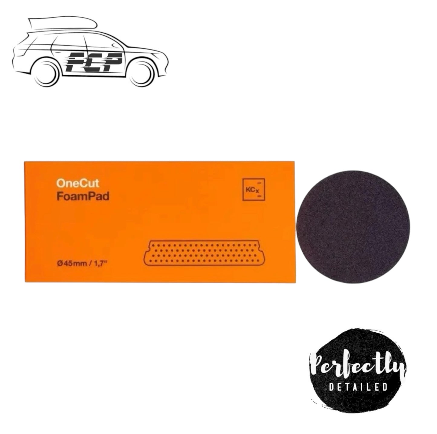 Koch Chemie One Cut Orange Foam Pad 45mm 5pk