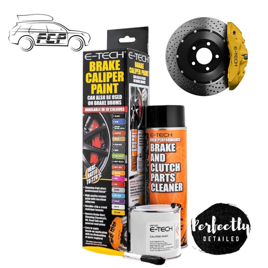 E-Tech Brake Caliper Paint Kit YELLOW