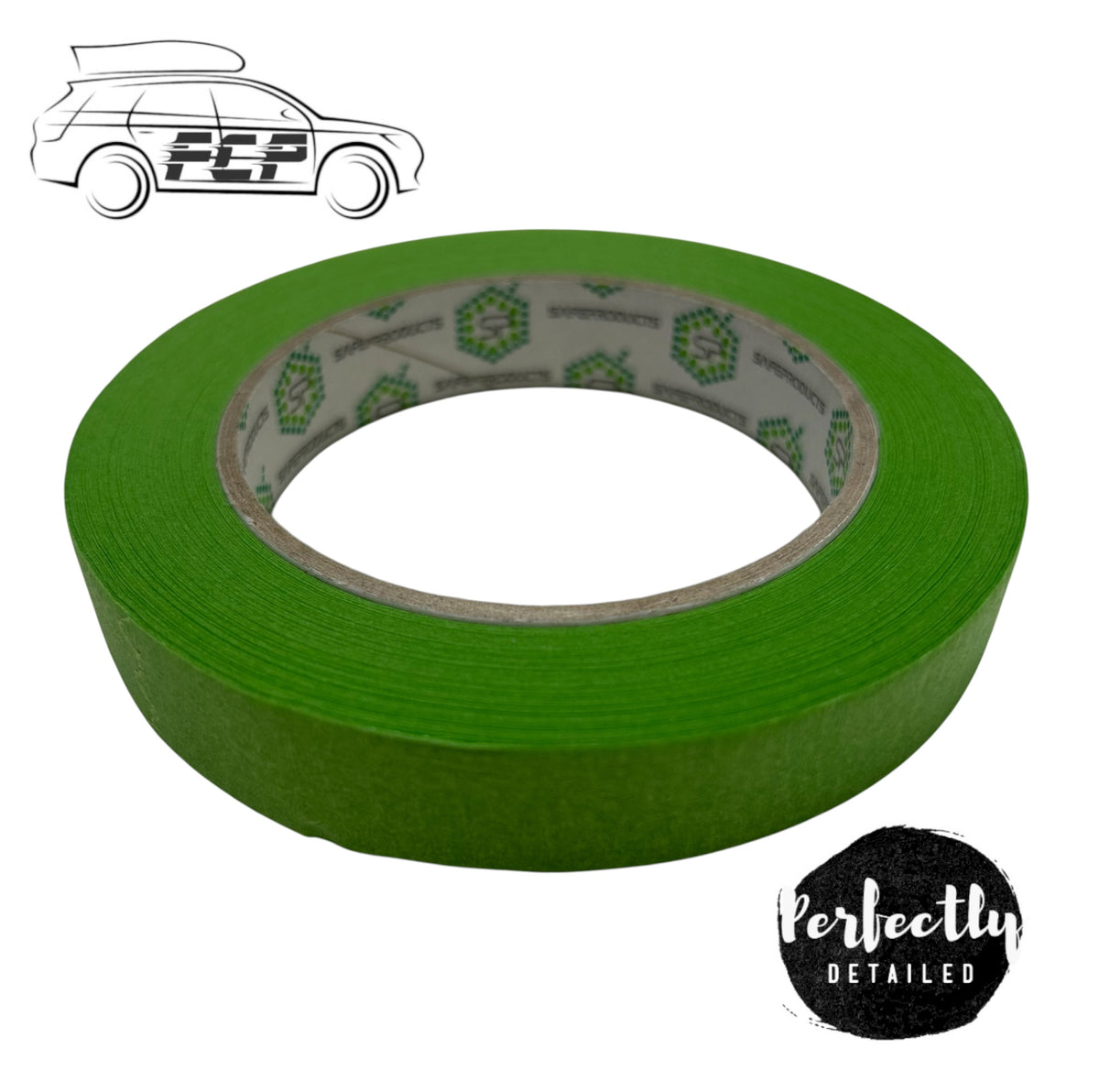 SP80 Green Detailing Masking Tape 18mm x 50m