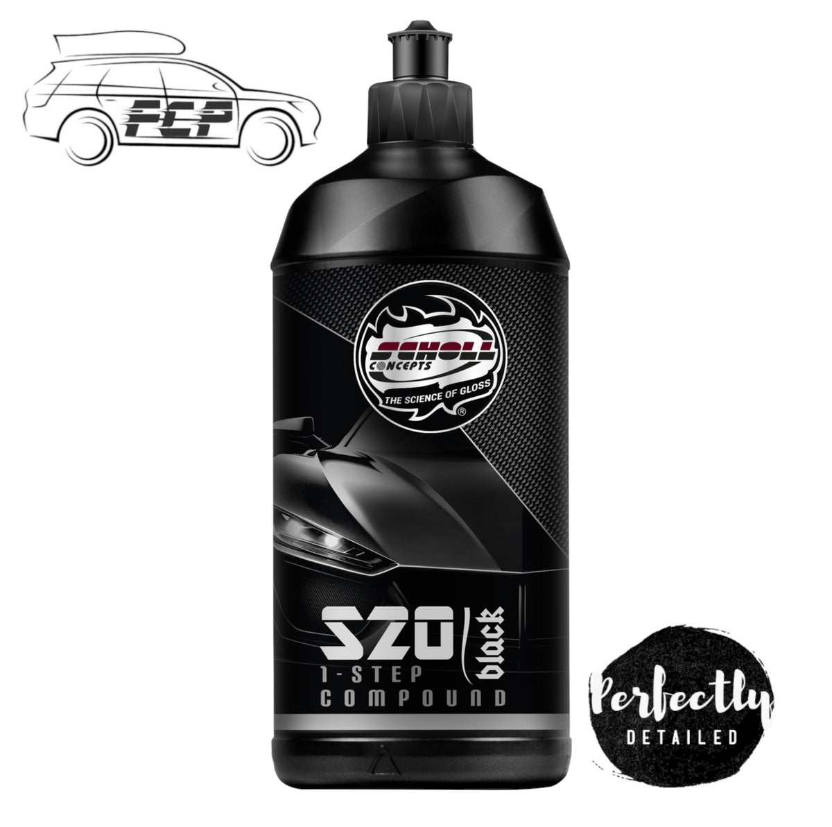 Scholl Concepts S20 BLACK 500g 1 Step Polishing Compound