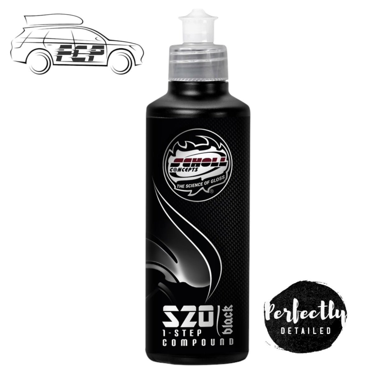 Scholl Concepts S20 BLACK 250g 1 Step Polishing Compound