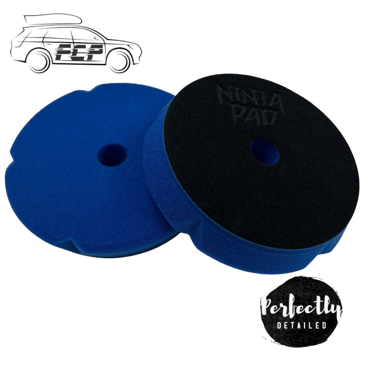 Scholl Concepts NINJA Finishing Pad 140/25mm BLUE