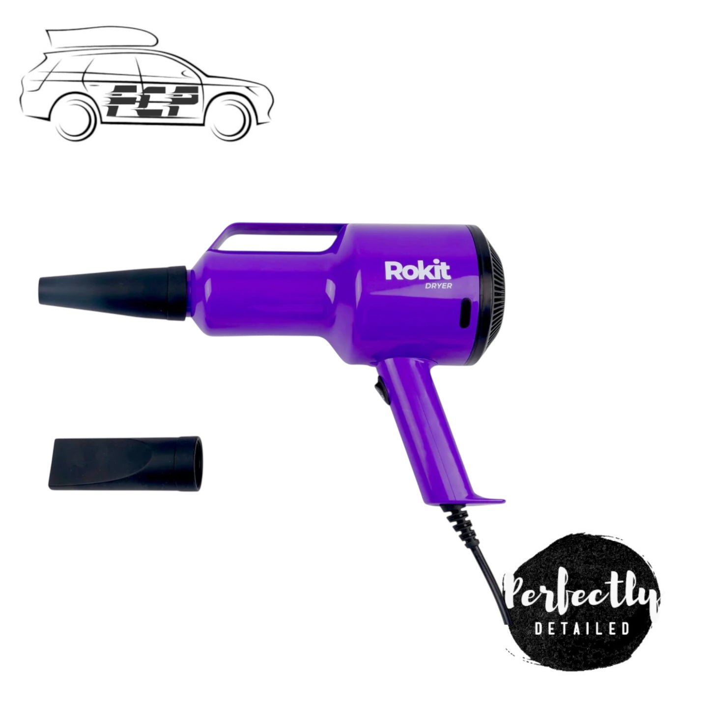 Rokit Dryer Handheld Forced Air Vehicle Dryer Dry R