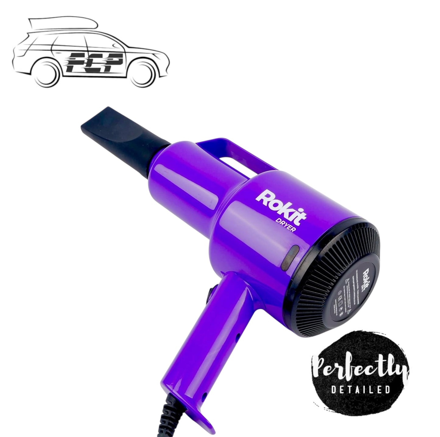 Rokit Dryer Handheld Forced Air Vehicle Dryer Dry R