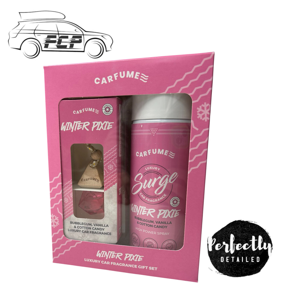 Carfume Ltd Edition Winter Pixie Air Freshener Gift set