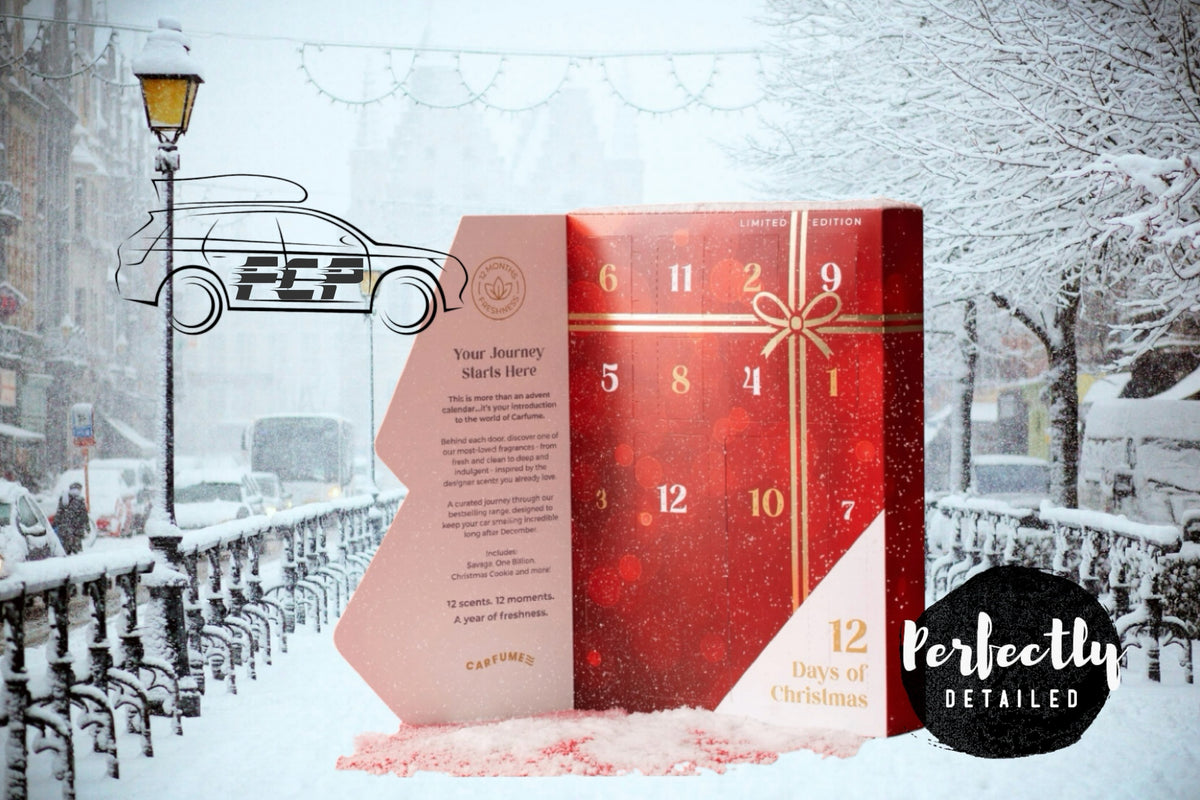 Carfume Ltd Edition 12 Day Car Air Freshener Advent Calendar Christmas Gift Idea