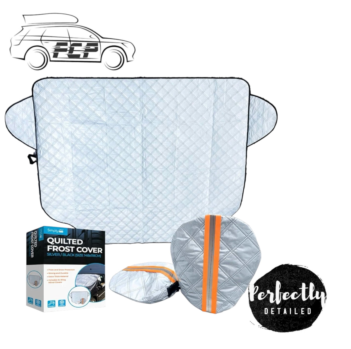 Simply Auto Premium Quilted Frost Shield