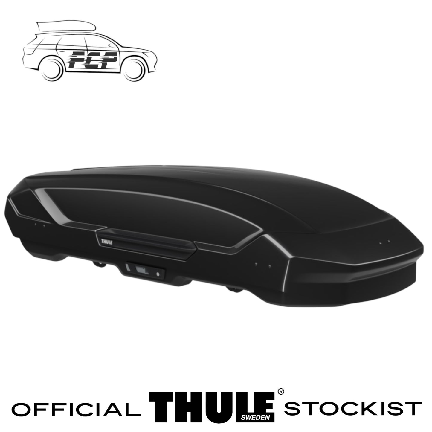 Thule Motion 3 L Roof Box 450L Black Glossy