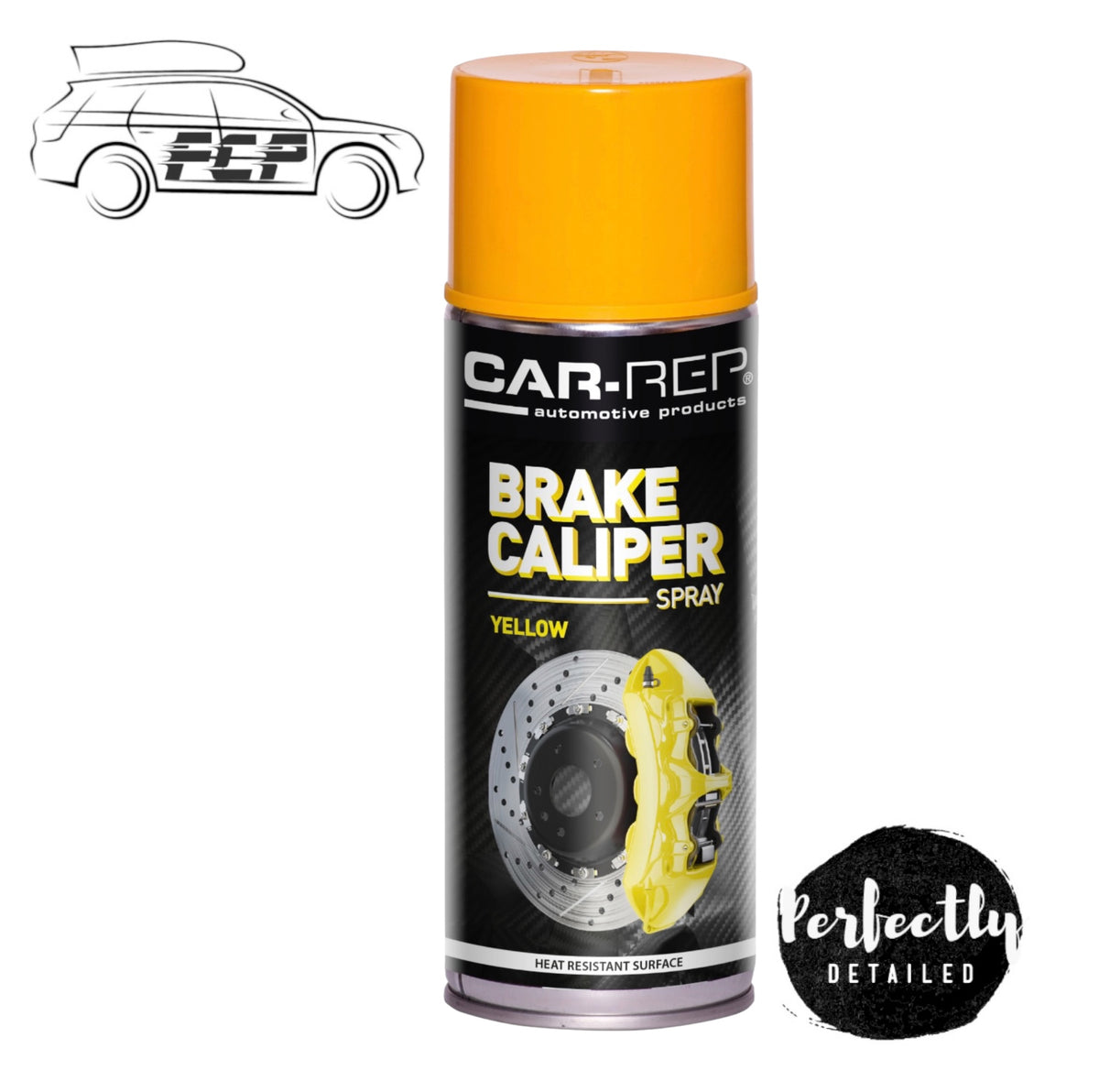 Car-Rep Brake Caliper Yellow Spray Paint 400ml