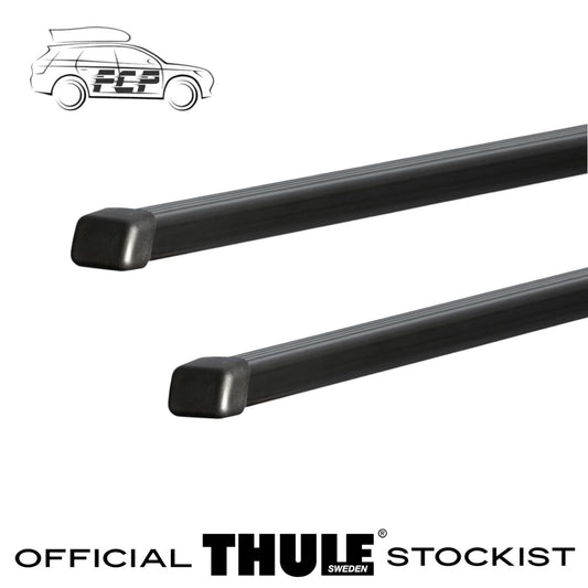 Thule Squarebar Evo 135cm Black Roof Bars 712400