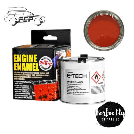 E-Tech Engine Enamel Red 250ml