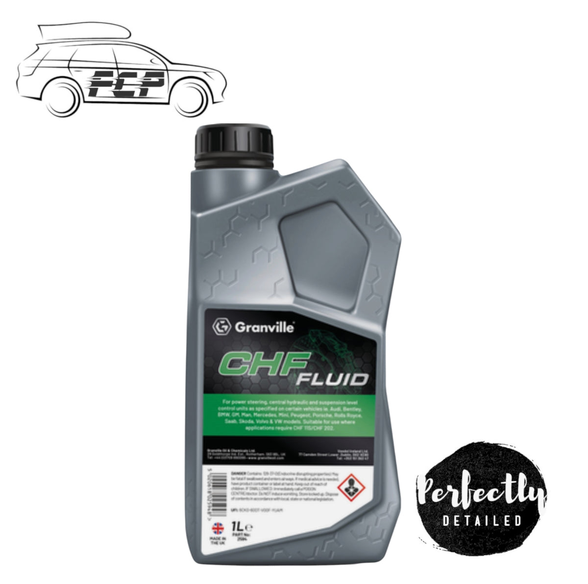 Granville CHF Central Hydraulic Fluid Power Steering Suspension Oil 1L