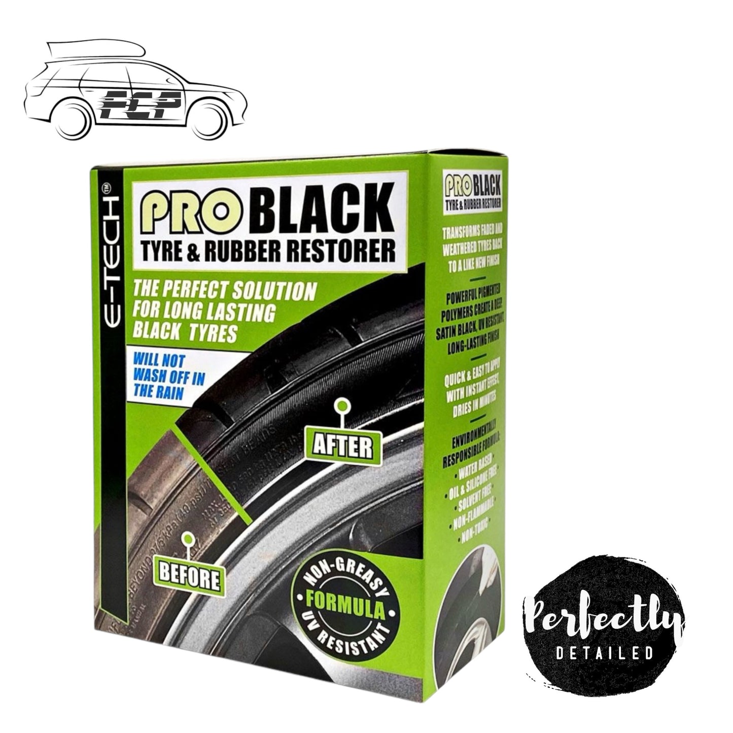 E-Tech Pro Black Tyre & Rubber Restorer