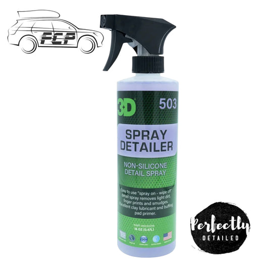 3D Car Care Non Silicone Spray Detailer 473ml